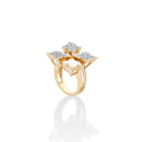 STARDUST WHITE CERAMIC RING