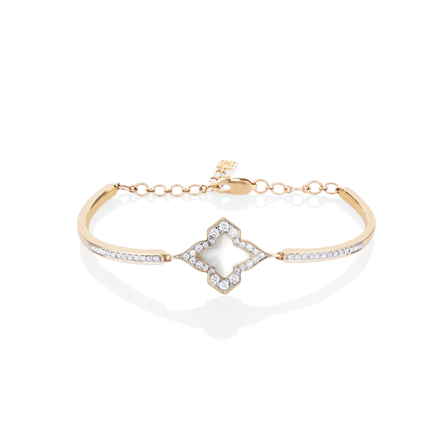 ELEGANT WHITE CERAMIC BRACLETE