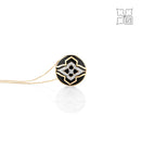 Diamond Studded Black Pendant