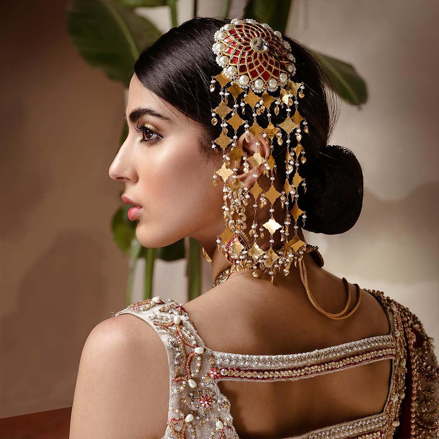Rubies and Diamond Gold Necklace in Pakistan