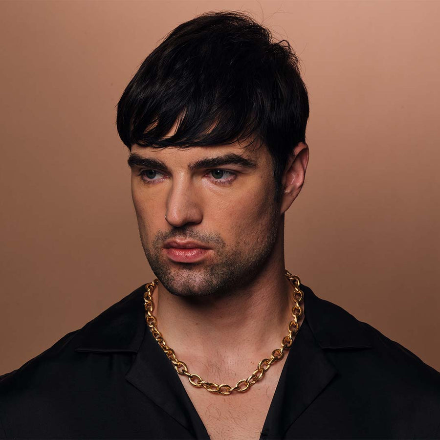 MEN YELLOW GOLD CHAIN