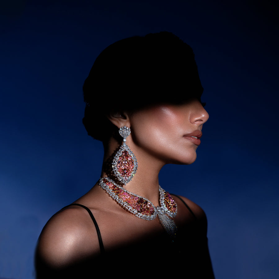 Rubies Diamond Necklace