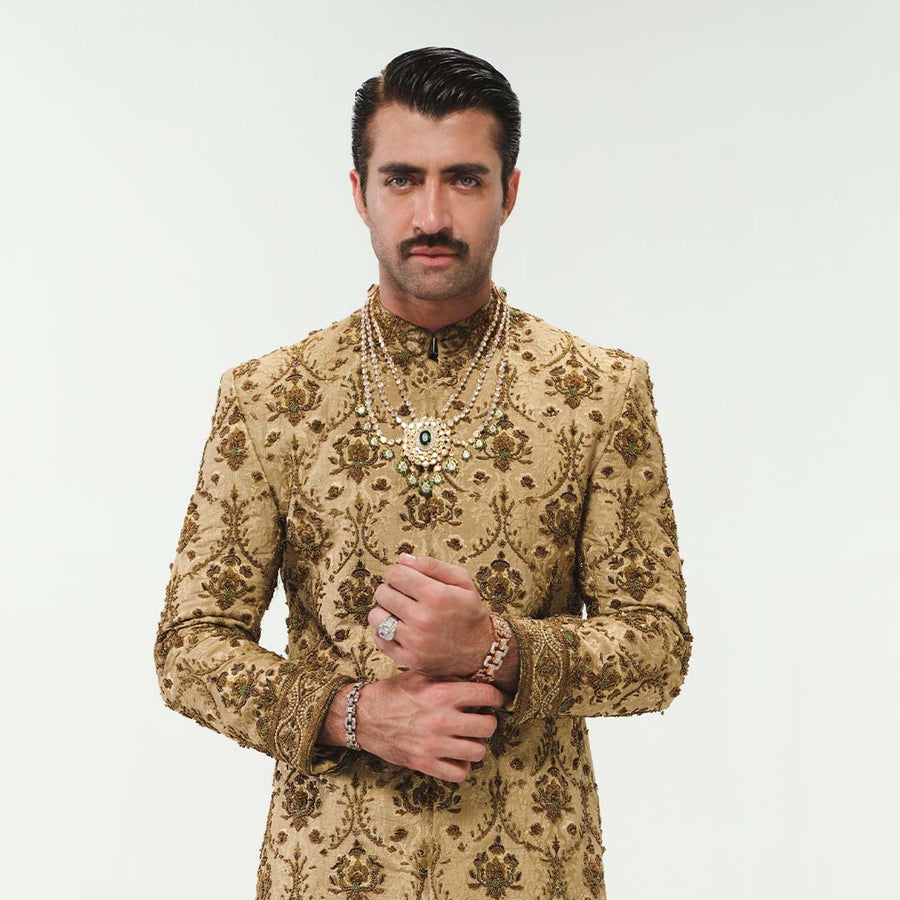 Taj Mahal Gold Set Jewellery Pakistan