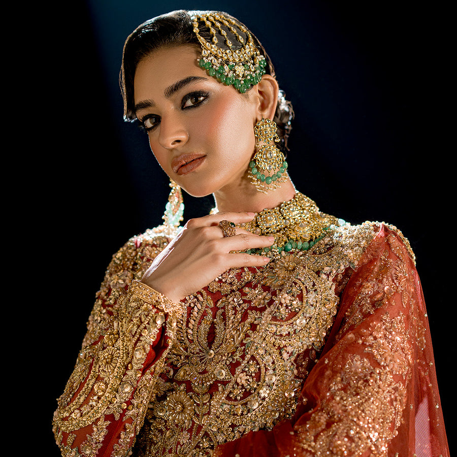 Taj Mahal Gold Set Jewellery Pakistan