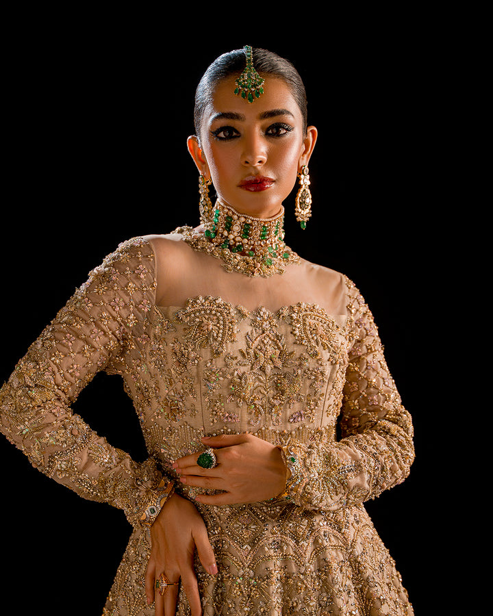 Taj Mahal Gold Set Jewellery Pakistan