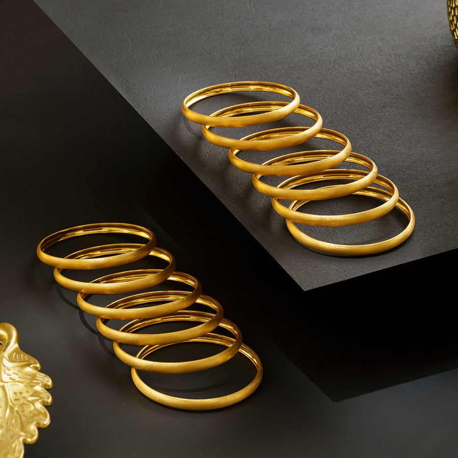 Gold Bangle