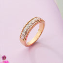 White and Yellow Gold Diamond Ring