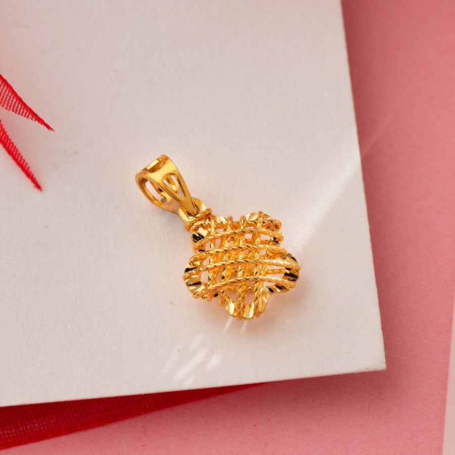 PURE GOLD UNIQUE DESIGN PENDANT HANIF PAKISTAN TOP JEWELLER