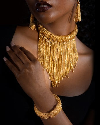 Scattered Chains Gold Set