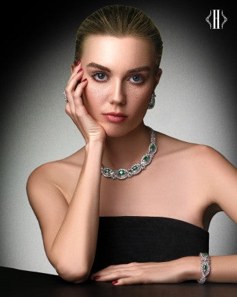 Diamond Necklaces in Pakistan and Dubai at Hanif Jewellery and Watches