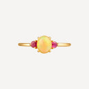 Opal Gold Ring Jewellery