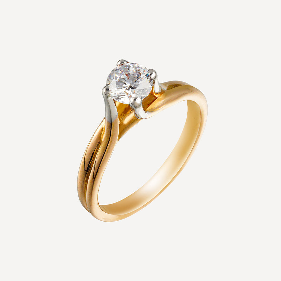Diamond Gold Ring Jewellery