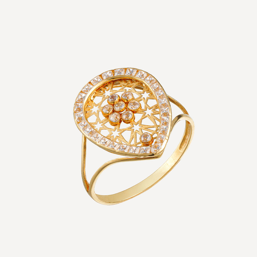 Diamond Gold Ring Jewellery