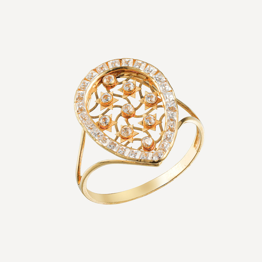 Diamond Gold Ring Jewellery