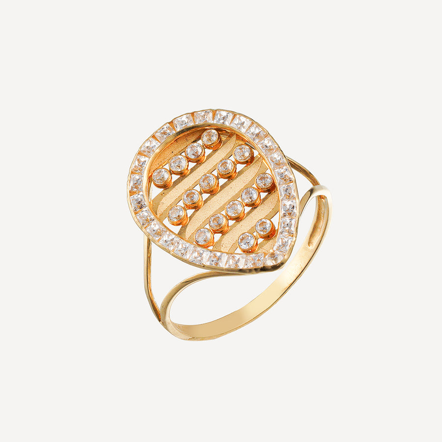 Diamond Gold Ring Jewellery