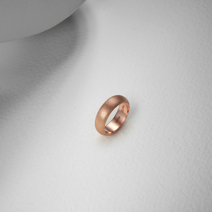 Rose gold ring 