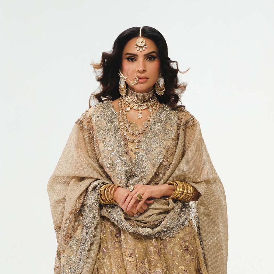 Taj Mahal Gold Set Jewellery Pakistan