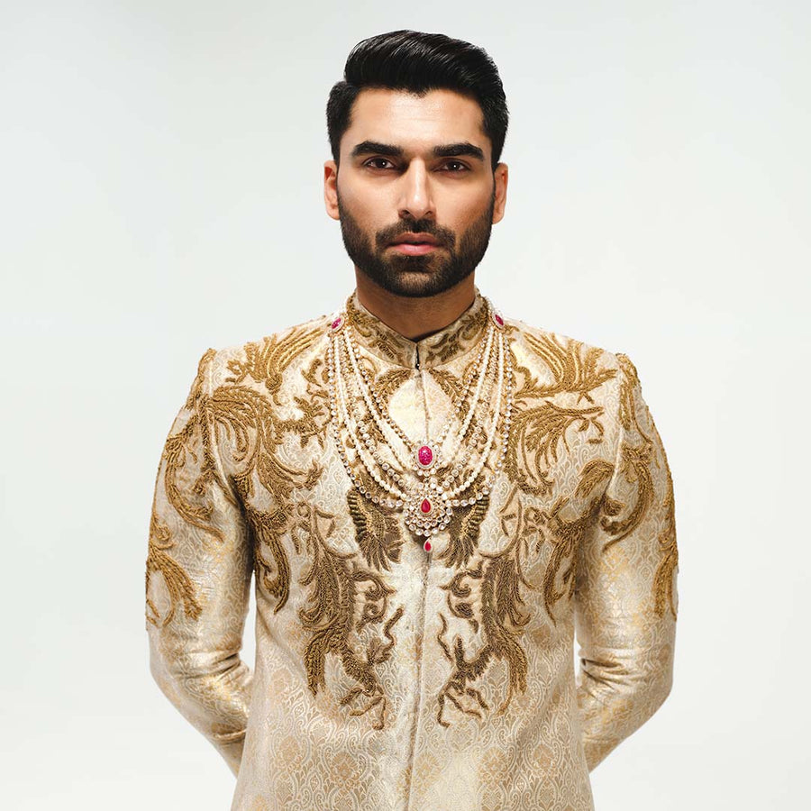 Taj Mahal Gold Set Jewellery Pakistan