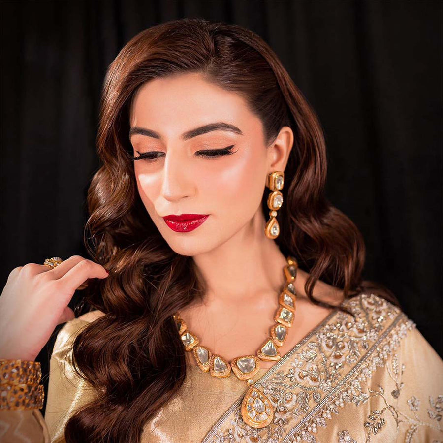Taj Mahal Gold Set Jewellery Pakistan