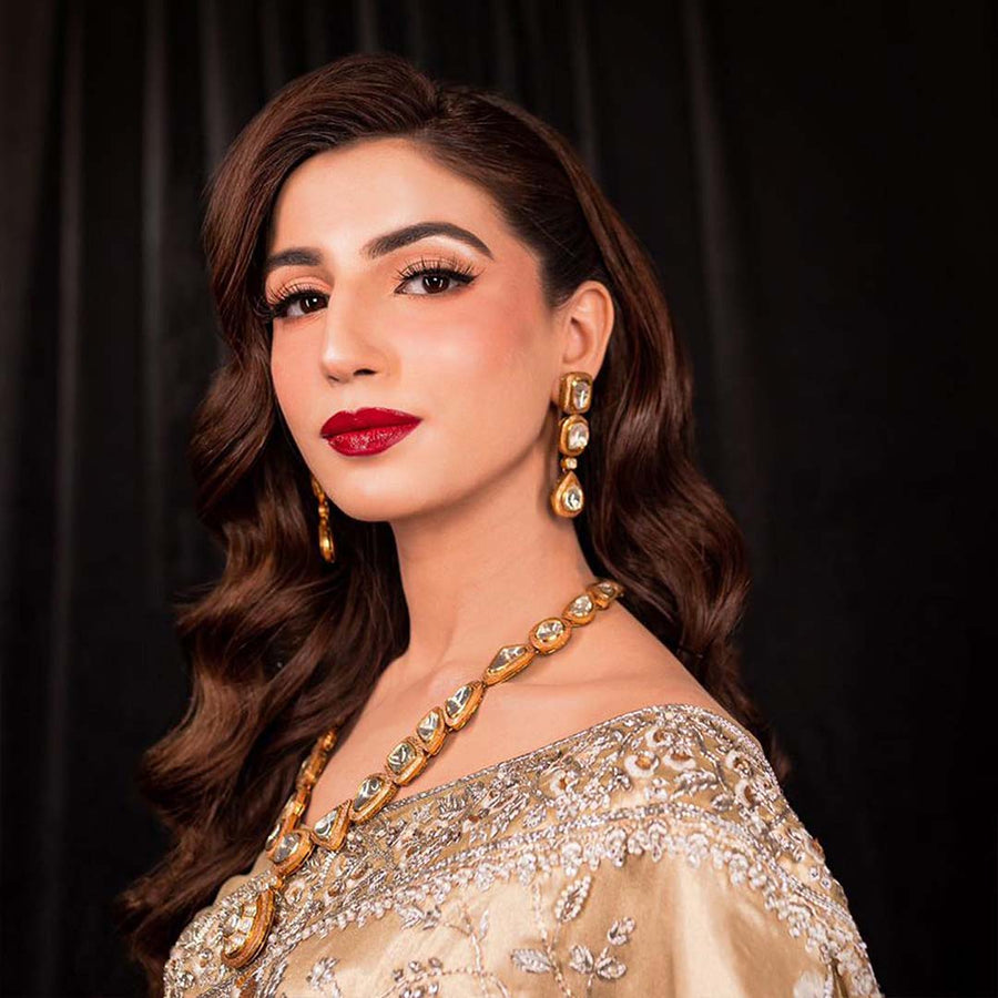 Taj Mahal Gold Set Jewellery Pakistan