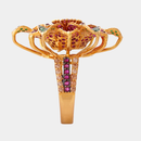 Gold Ring Floral