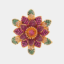 Gold Ring Floral