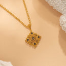 Traditional Gold Pendant Jewellery Pakistan