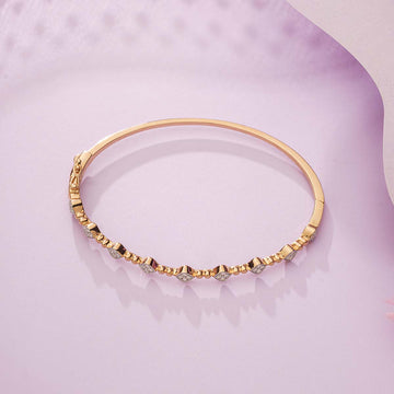 Rose Gold Diamond Bangles
