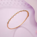 Rose Gold Diamond Bangles