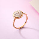 White and Yellow Gold Diamond Ring