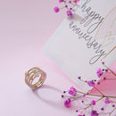 White and Yellow Gold Diamond Ring