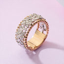 White and Yellow Gold Diamond Ring