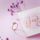 White and Yellow Gold Diamond Ring