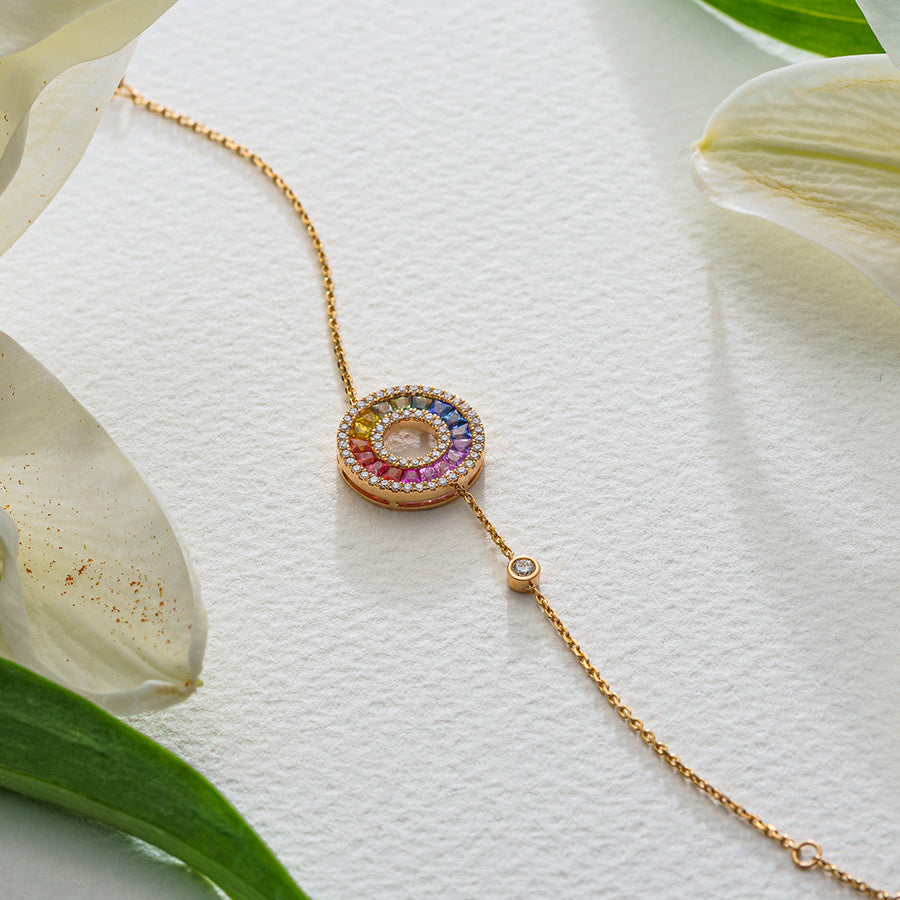 Colorful Rubies Bracelet