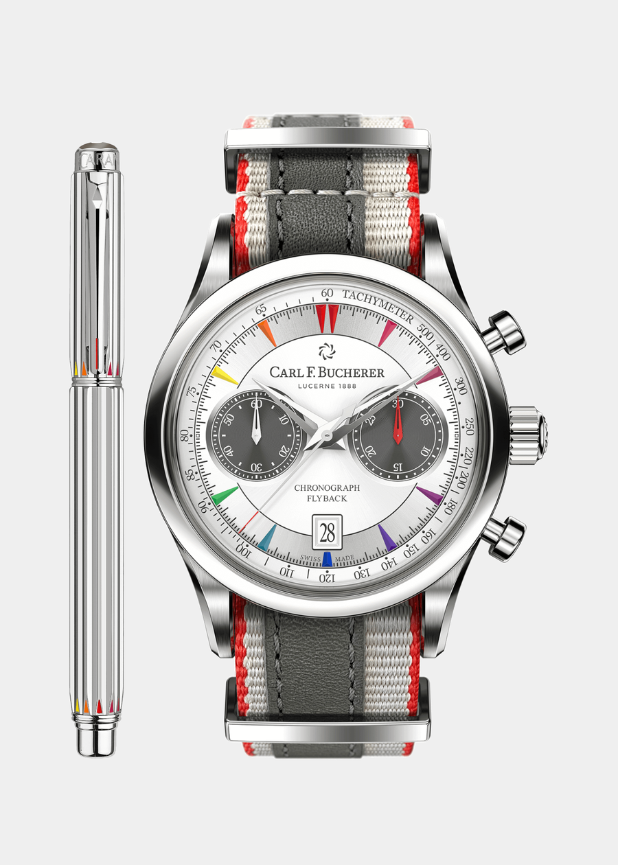 CARL F BUCHERER MANERO FLYBACK SIGNATURE Hanif Jewellery and Watches