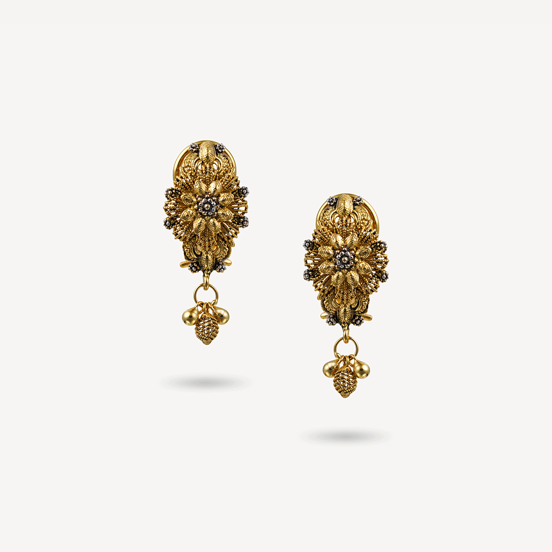 GOLD EARRINGS - T238337 image