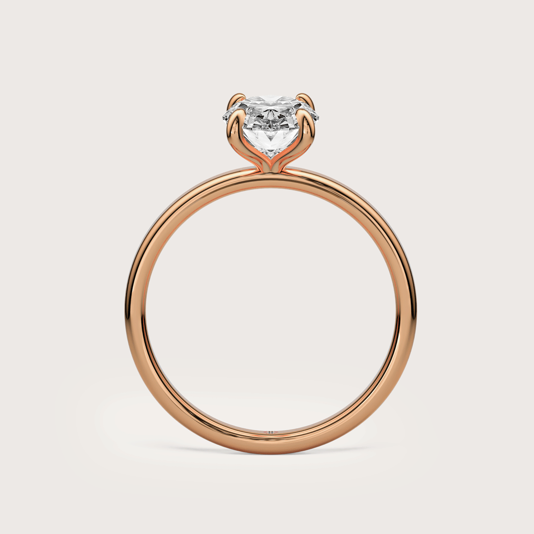 Oval Cut Solitaire Ring image