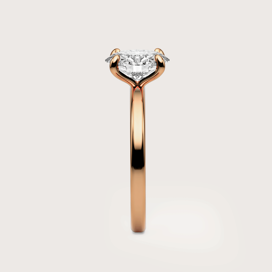 Oval Cut Solitaire Ring image