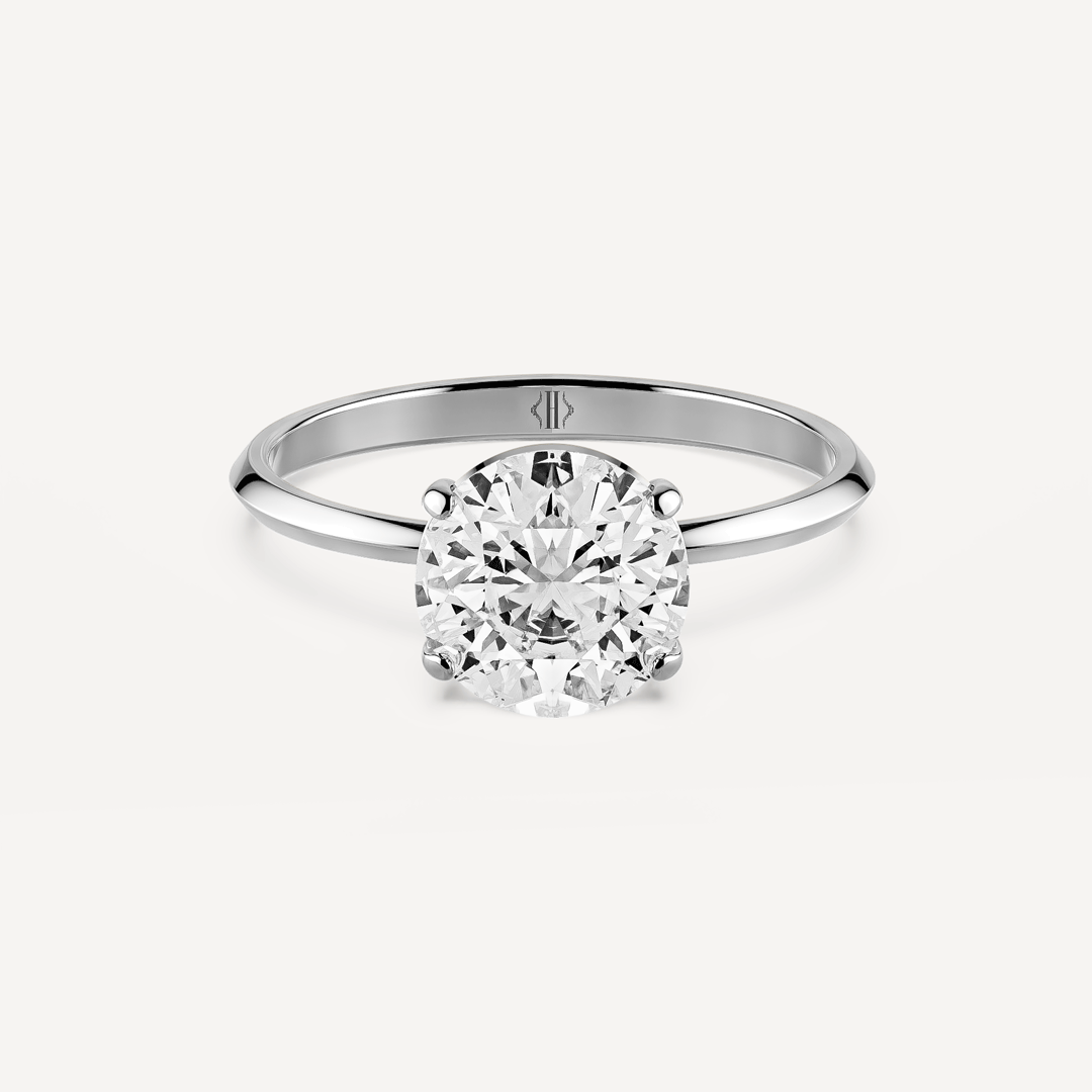 Round Brilliant Cut Solitaire Ring image
