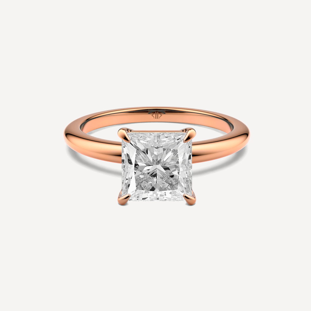 Princess Cut Solitaire Ring image