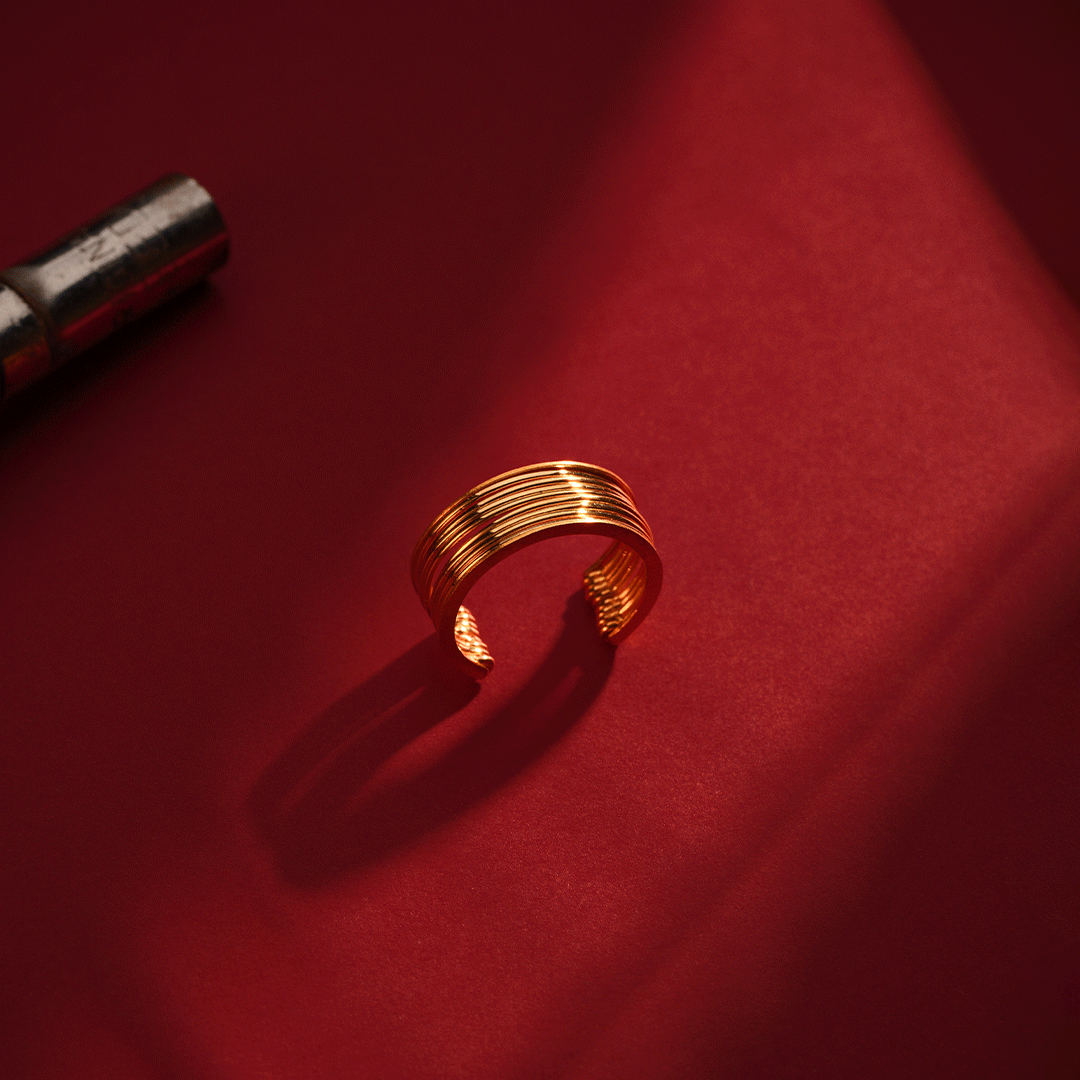 GOLD RING - R252586 image