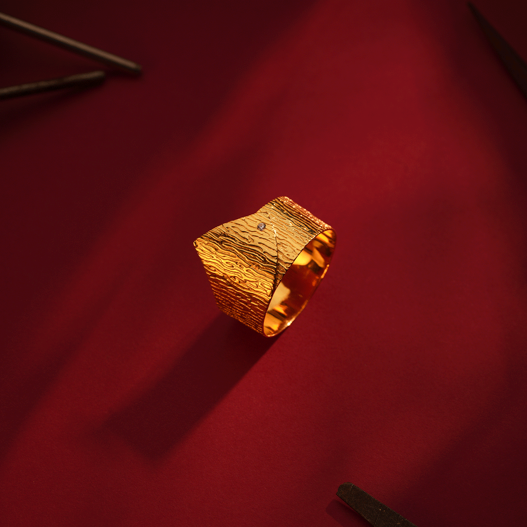 GOLD RING - R252759 image