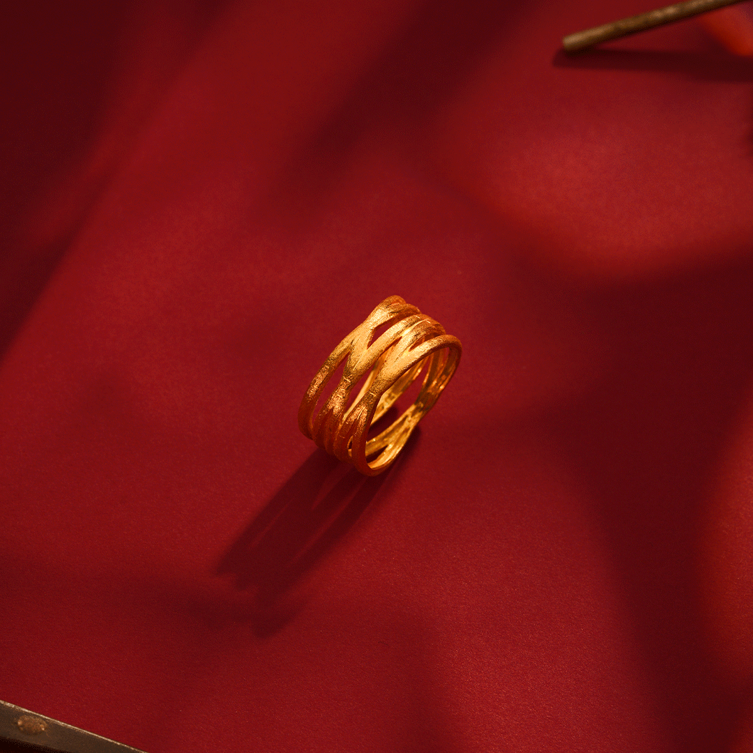 GOLD RING - R255713 image