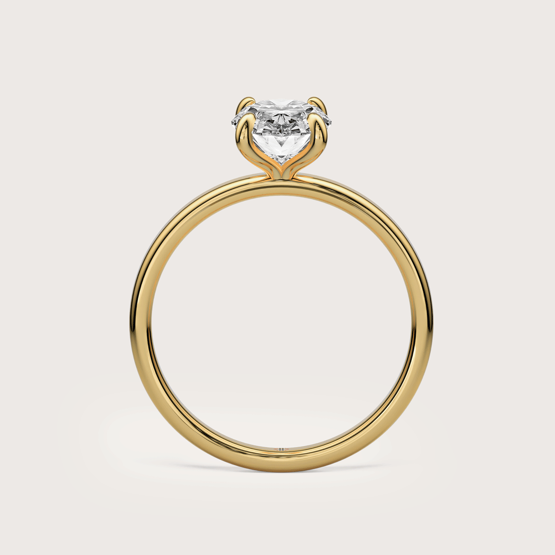 Oval Cut Solitaire Ring image