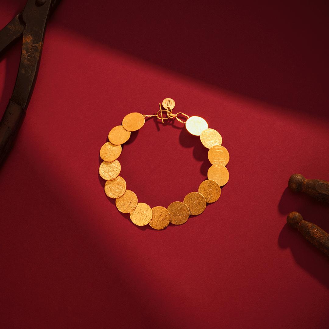 GOLD BRACELET- E258382