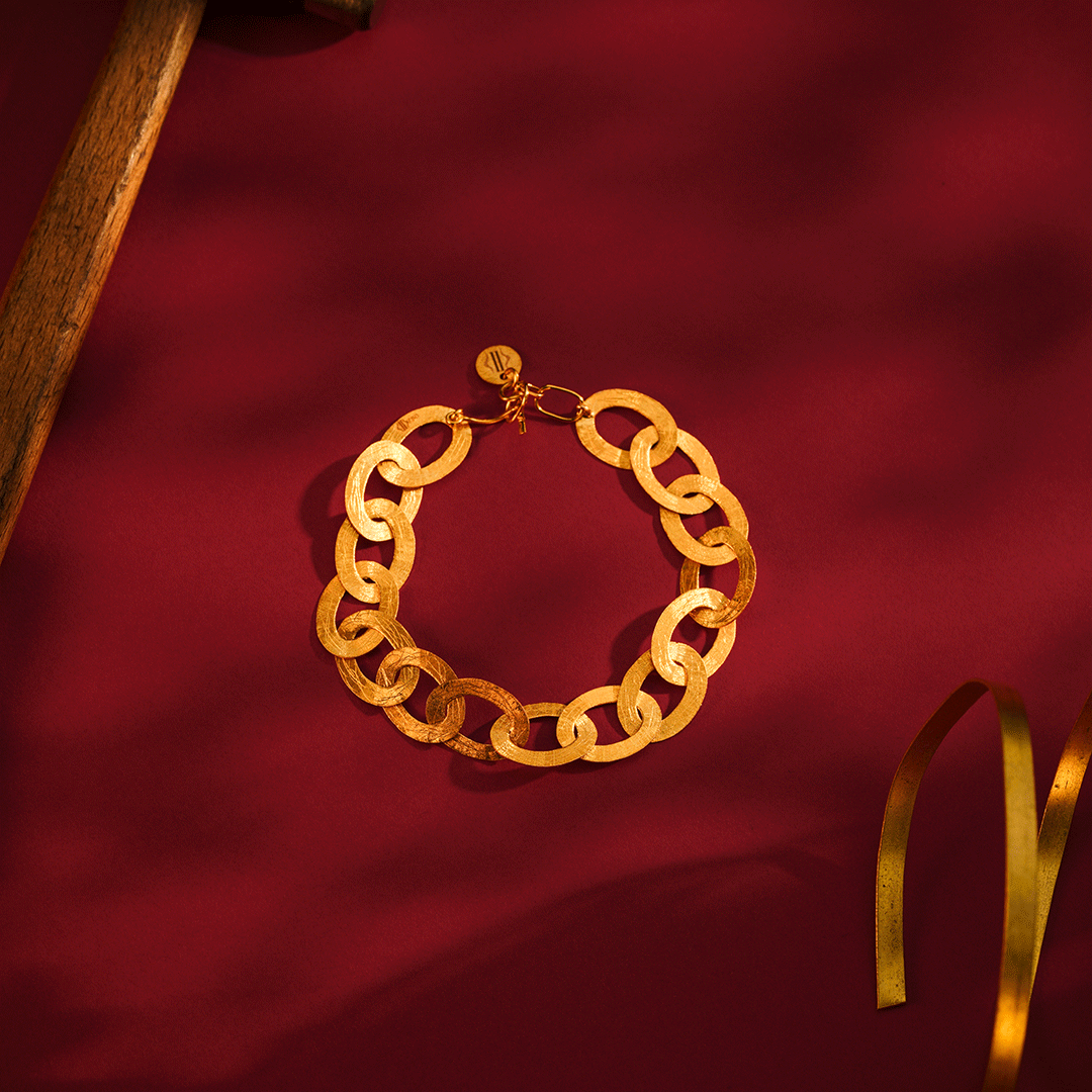 GOLD BRACELET- E258376